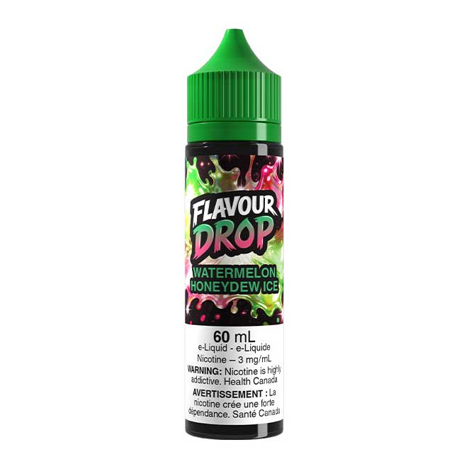 Flavour Drop 60ml 3mg Watermelon Honeydew Ice.