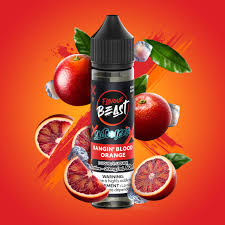 Flavour Beast Salt Nic--60ml, 20mg, Bangin Blood Orange