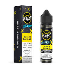 Flavour Beast Salt Nic--60ml, 20mg, Bussin Banana