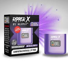 RUFPUF RIPPER X  METALLIC DARK PURPLE BATTERY