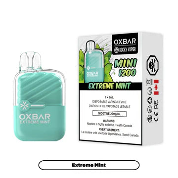 Rocky Vapor Oxbar Mini 1200 - Extreme Mint