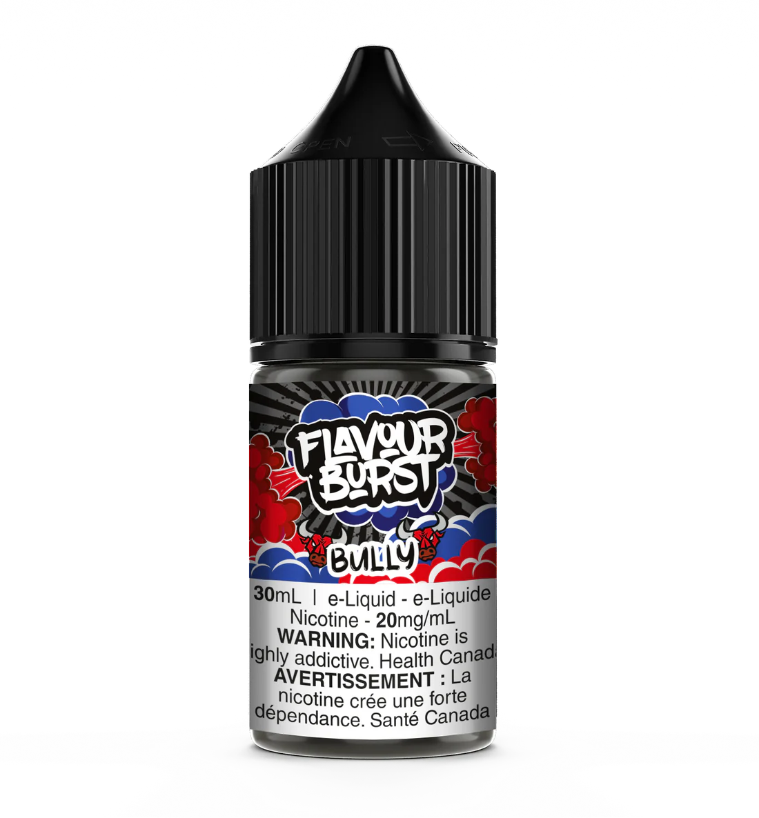 Flavour Burst E-Liquid Salts 20mg/30mL - Frozen Bully