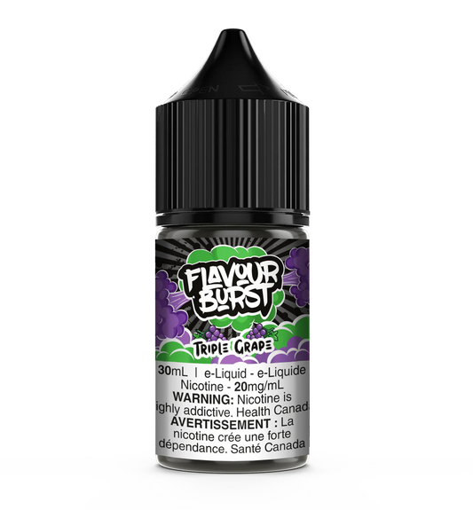 Flavour Burst E-Liquid Salts 20mg/30mL - Frozen Triple Grape