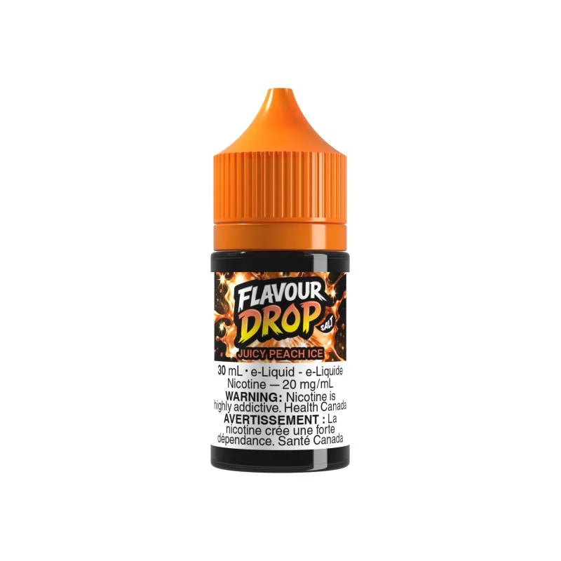Flavour Drop 30ml Juicy Peach Ice.