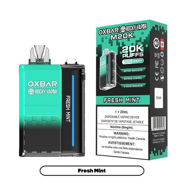 Rocky Vapor Oxbar M20K - Fresh Mint