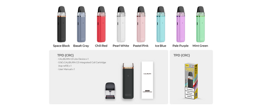 Caliburn G3 Lite Device Kit Pastel Pink