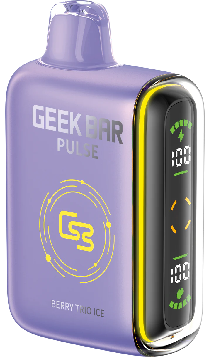 Geek Bar Pulse 9000 Puffs - Berry Trio Ice Vape Empire Geek Bar Pulse 9000 Puffs - Berry Trio Ice Vape Empire