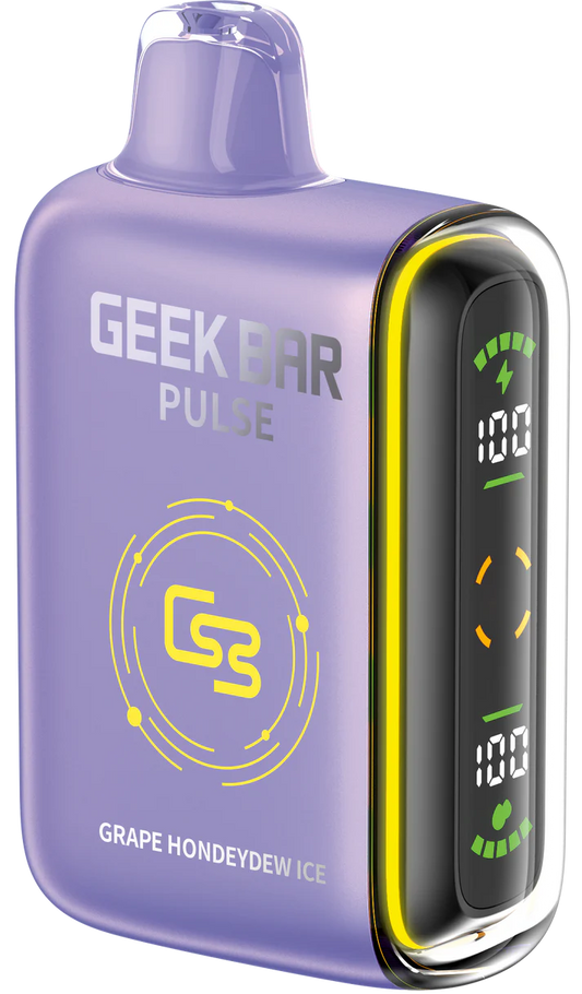 Geek Bar Pulse 9000 Puffs - Grape Honeydew Ice