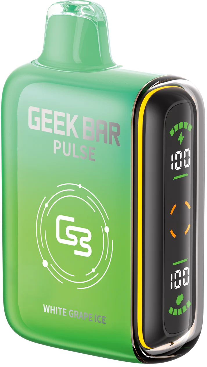 Geek Bar Pulse 9000 Puffs - White Grape Ice