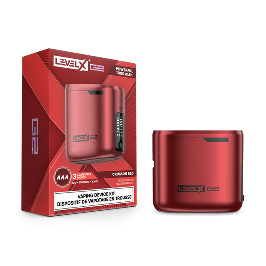 Level X Boost G2 Base 1000 Device Kit Limited Edition - Crimson Red