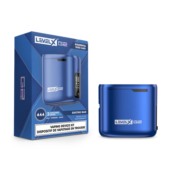 Level X Boost G2 Base 1000 Device Kit Limited Edition - Electric Blue