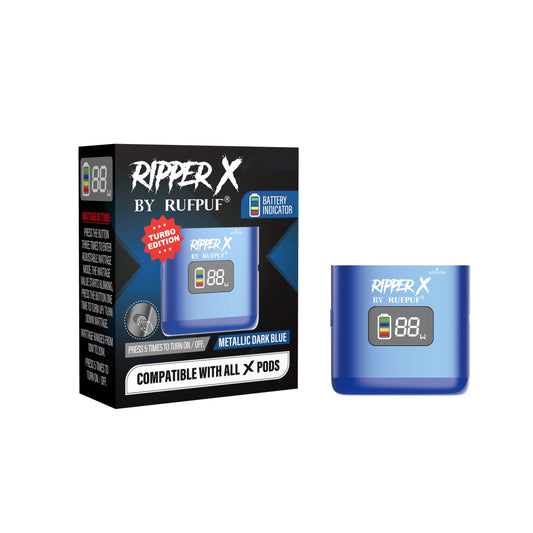 RUFPUF RIPPER X  METALLIC DARK BLUE BATTERY