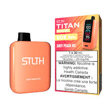 STLTH TITAN MAX 50K- JUICY PEACH ICE