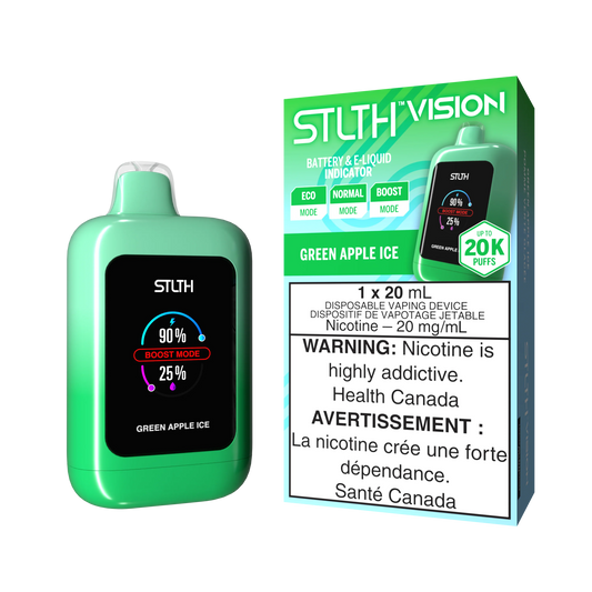 STLTH 20K VISION GREEN APPLE ICE