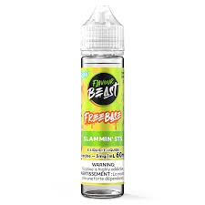 Flavour Beast E-Juice, Free-Base, 60ml, 3mg, Slammin STS