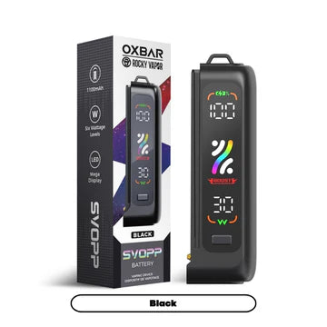 Svopp Rocky Vapor Oxbar 1100mAh - Black