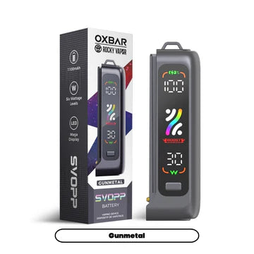 Svopp Rocky Vapor Oxbar 1100mAh - Gunmetal