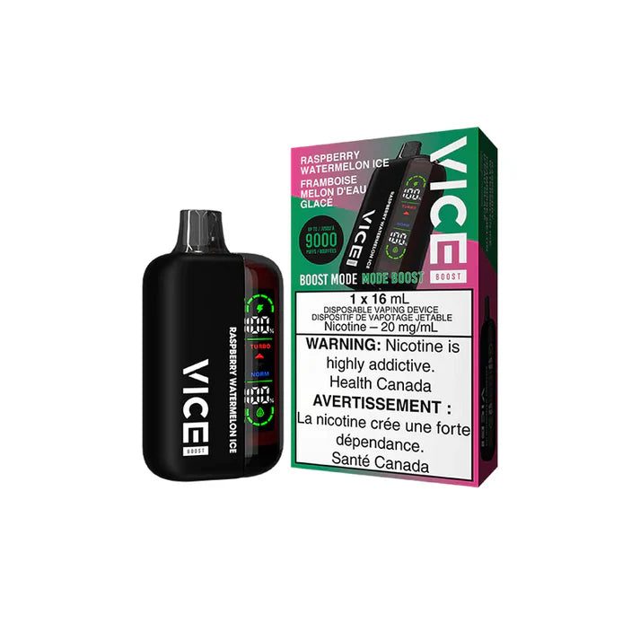 Vice Boost 9000 Puffs - Raspberry Watermelon Ice