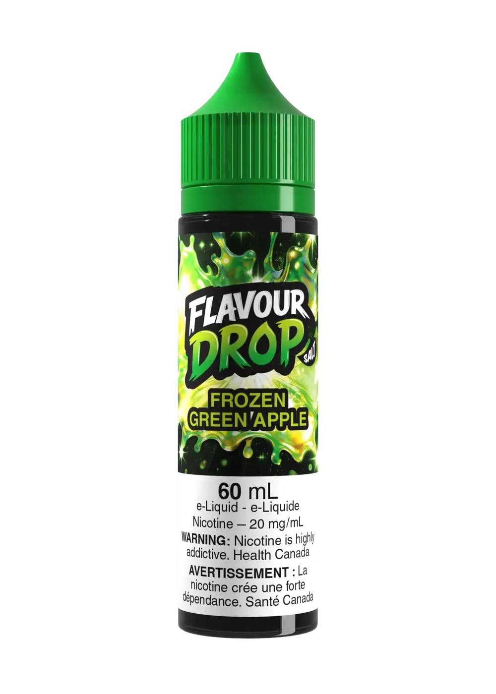 Flavour Drop 60ml Frozen Green Apple.