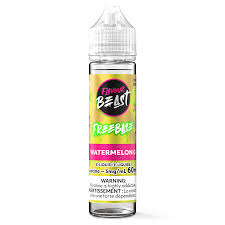 Flavour Beast E-Juice, Free-Base, 60ml, 3mg, Watermelon G