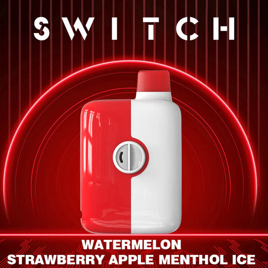 Mr Fog Switch 5500 Puffs - Watermelon Strawberry Apple Menthol Ice