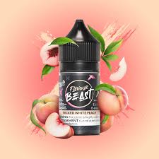 Flavour Beast-Salt Nic- 30ml, 20mg,-- Wicked White Peach