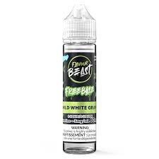 Flavour Beast E-Juice, Free-Base, 60ml, 3mg, Wild white grape