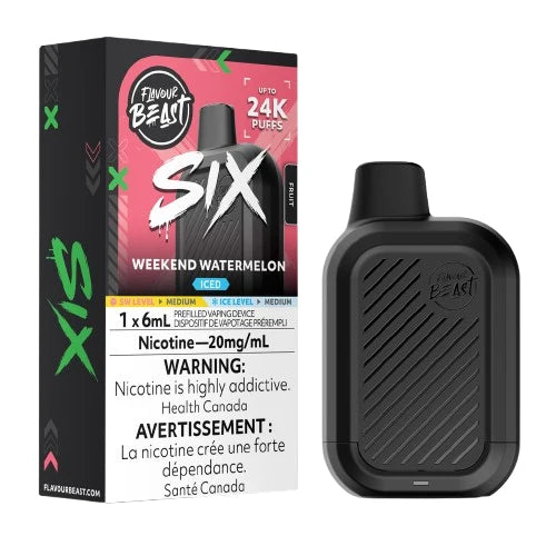 Flavour Beast SIX 24K Weekend Watermelon.