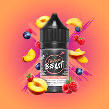 Flavour Beast-Salt Nic- 30ml, 20mg,- Packin' peach berry