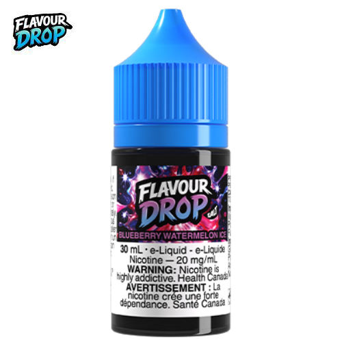 Flavour Drop 30ml 20mg Blueberry Watermelon Ice.
