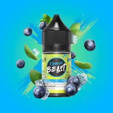 Flavour Beast-Salt Nic- 30ml, 20mg,- Blessed Blueberry Mint