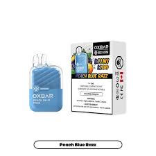 Rocky Vapor Oxbar Mini 1200 - Peach Blue Razz