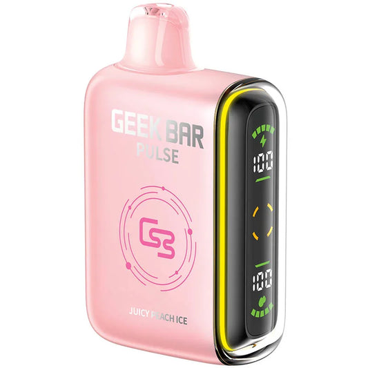 Geek Bar Pulse 9000 Puffs - Juicy Peach Ice