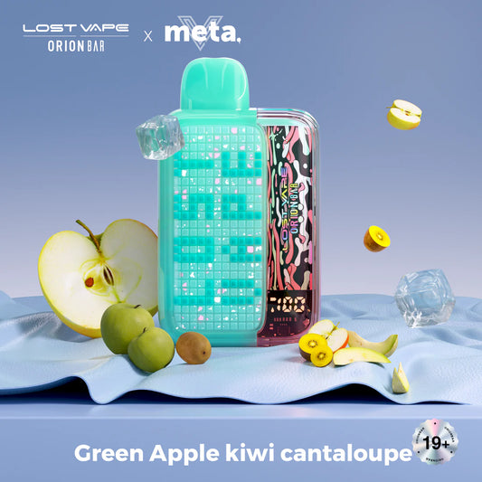 Lost Vape Orion Bar 10K Disposable Vape - Green Apple Kiwi Cantaloupe