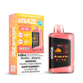 Kraze HD Mega 20K - Frizzy Peach G Ice