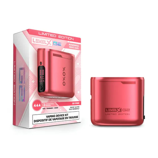Level X Boost G2 Base 1000 Device Kit Limited Edition - XO Pink