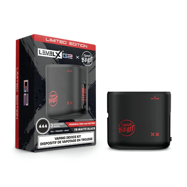 Level X Boost G2 Base 1000 Device Kit Limited Edition - Matte Black