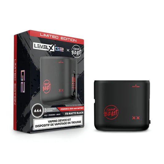 Level X Boost G2 Base 1000 Device Kit Limited Edition - Matte Black