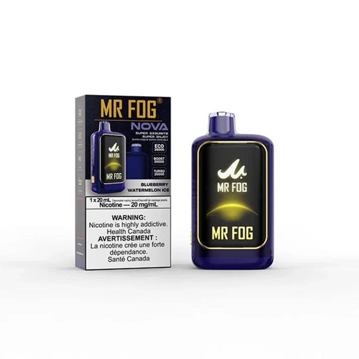 Mr Fog Nova 36K Puffs - Blueberry Watermelon Ice