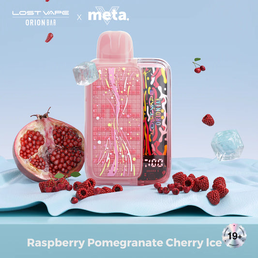 Lost Vape Orion Bar 10K Disposable Vape - Raspberry Pomegranate Cherry Ice