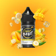 Flavour Beast Salt Nic--60ml, 20mg, Blasting Banana Mango
