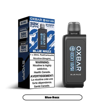 Svopp Rocky Vapor Oxbar [Prefilled Pods] 32K - Blue Razz