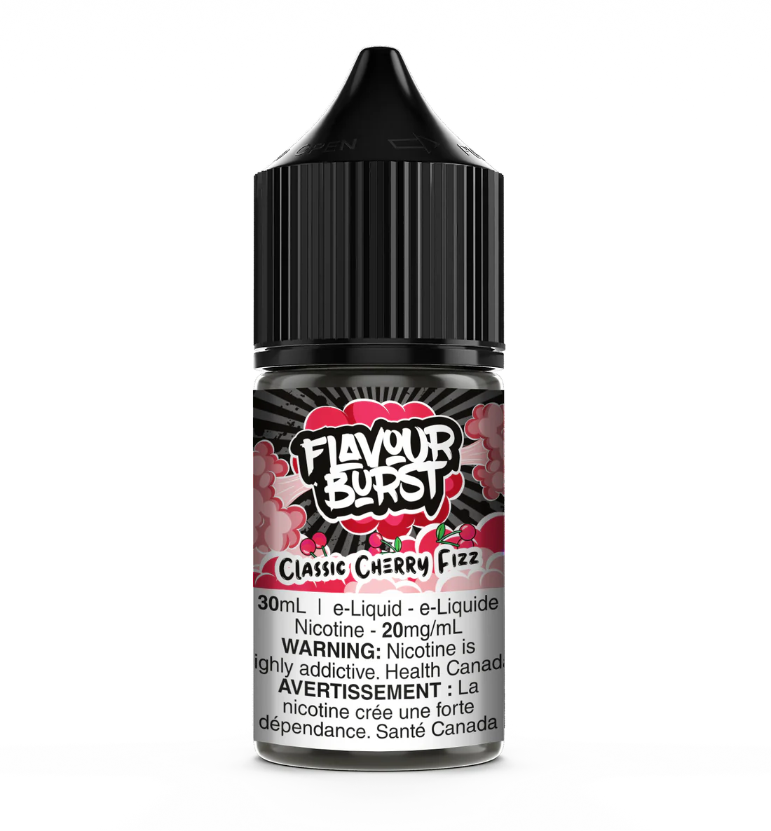 Flavour Burst E-Liquid Salts 20mg/30mL - Classic Cherry Fizz