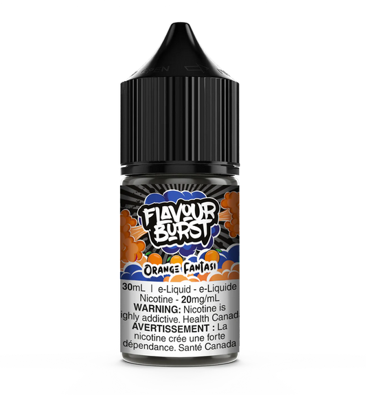 Flavour Burst E-Liquid Salts 20mg/30mL - Frozen Orange Fantasi