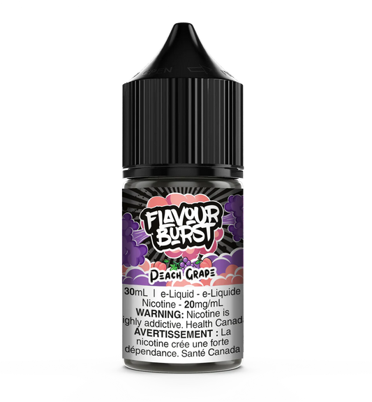 Flavour Burst E-Liquid Salts 20mg/30mL - Peach Grape