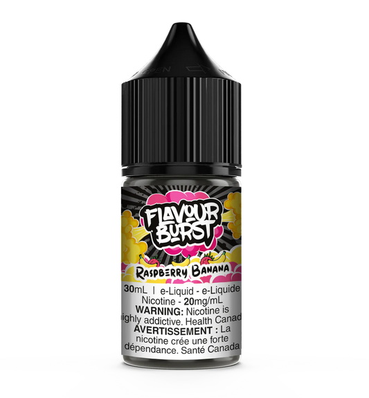 Flavour Burst E-Liquid Salts 20mg/30mL - Raspberry Banana
