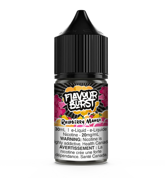 Flavour Burst E-Liquid Salts 20mg/30mL - Raspberry Mango