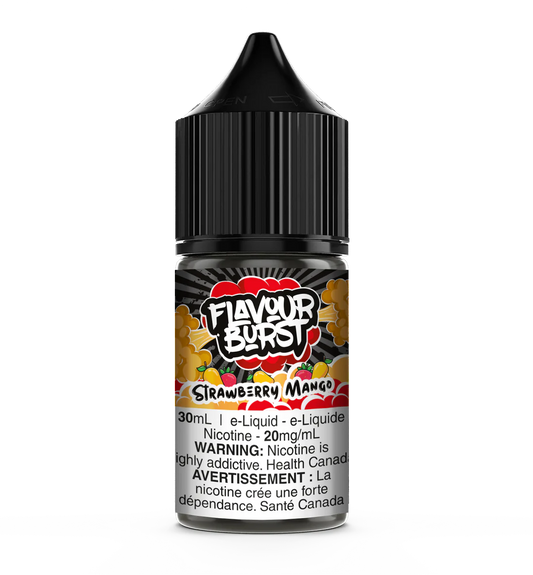 Flavour Burst E-Liquid Salts 20mg/30mL - Strawberry Mango