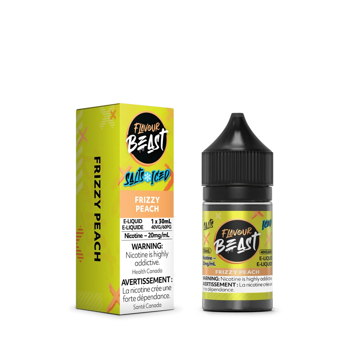 Flavour Beast E-Juice 30ml/20mg Frizzy Peach.