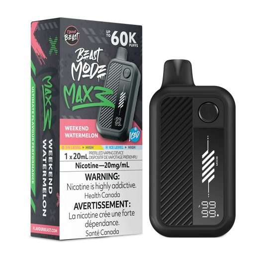 Flavour Beast Beast Mode Max3 60K Disposable - Weekend Watermelon